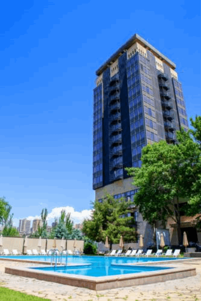 HOTELS IN YEREVAN HRAZDAN HOTEL