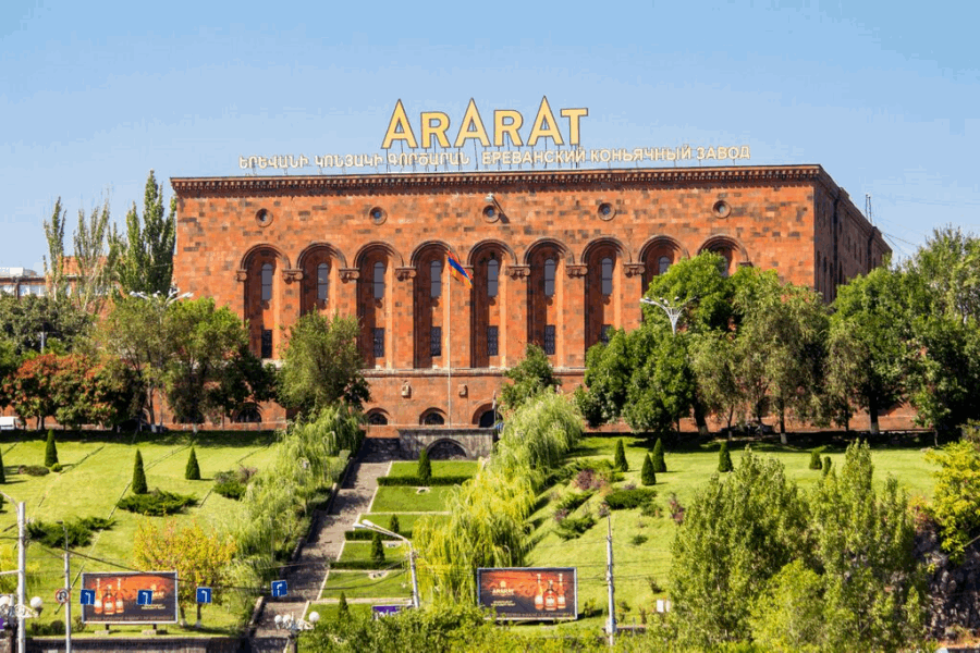 TOURS TOUR TO ARARAT BRANDY COMPANY